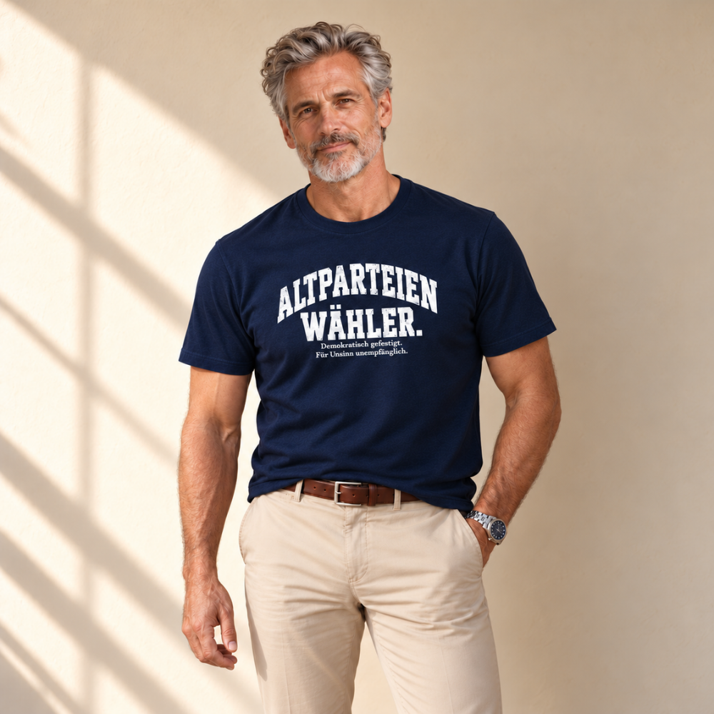 ALTPARTEIENWÄHLER. ORGANIC T-SHIRT