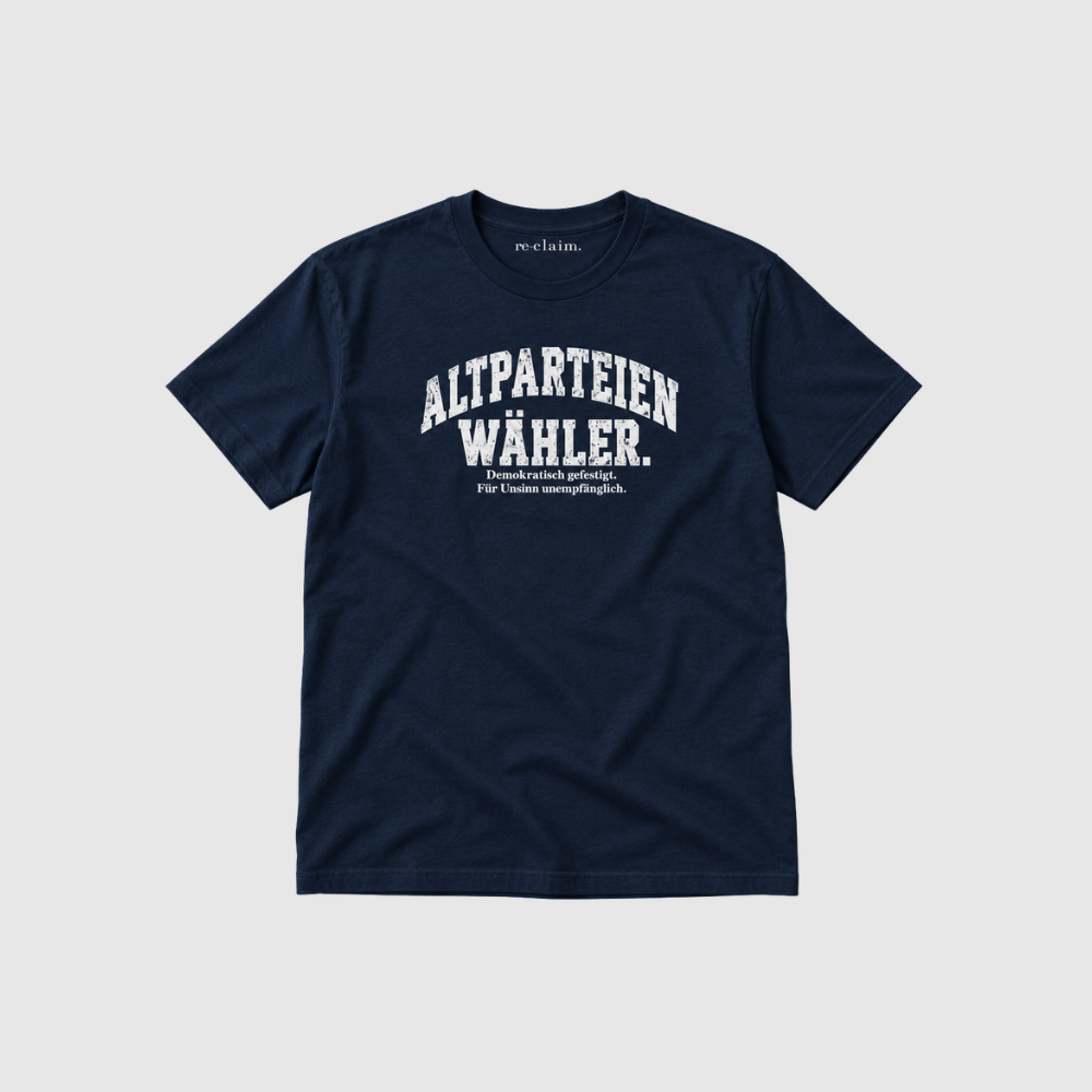 ALTPARTEIENWÄHLER. ORGANIC T-SHIRT