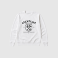 "CHAMPAGNE SOCIALIST - GUARDIAN MORNINGS, BORDEAUX NIGHTS" ORGANIC SWEATSHIRT
