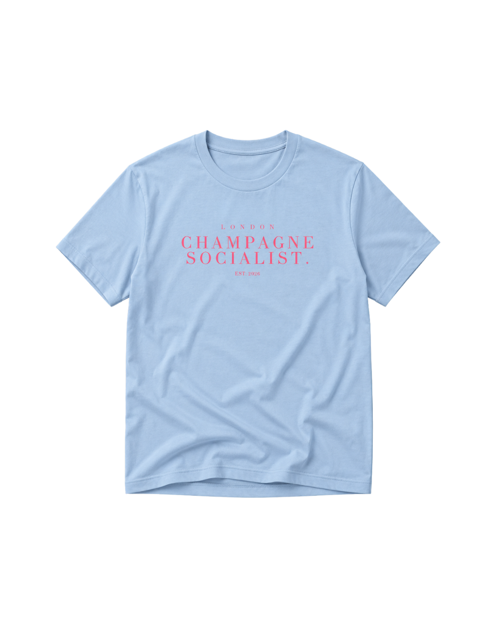"LONDON CHAMPAGNE SOCIALIST" LADIES SHIRT