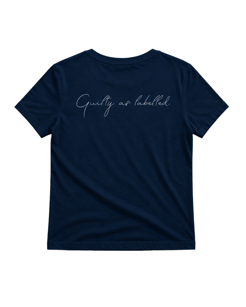 "CHAMPAGNE SOCIALIST." LADIES V-NECK SHIRT