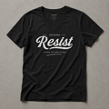 "RESIST" - Mens Organic V-Neck Shirt