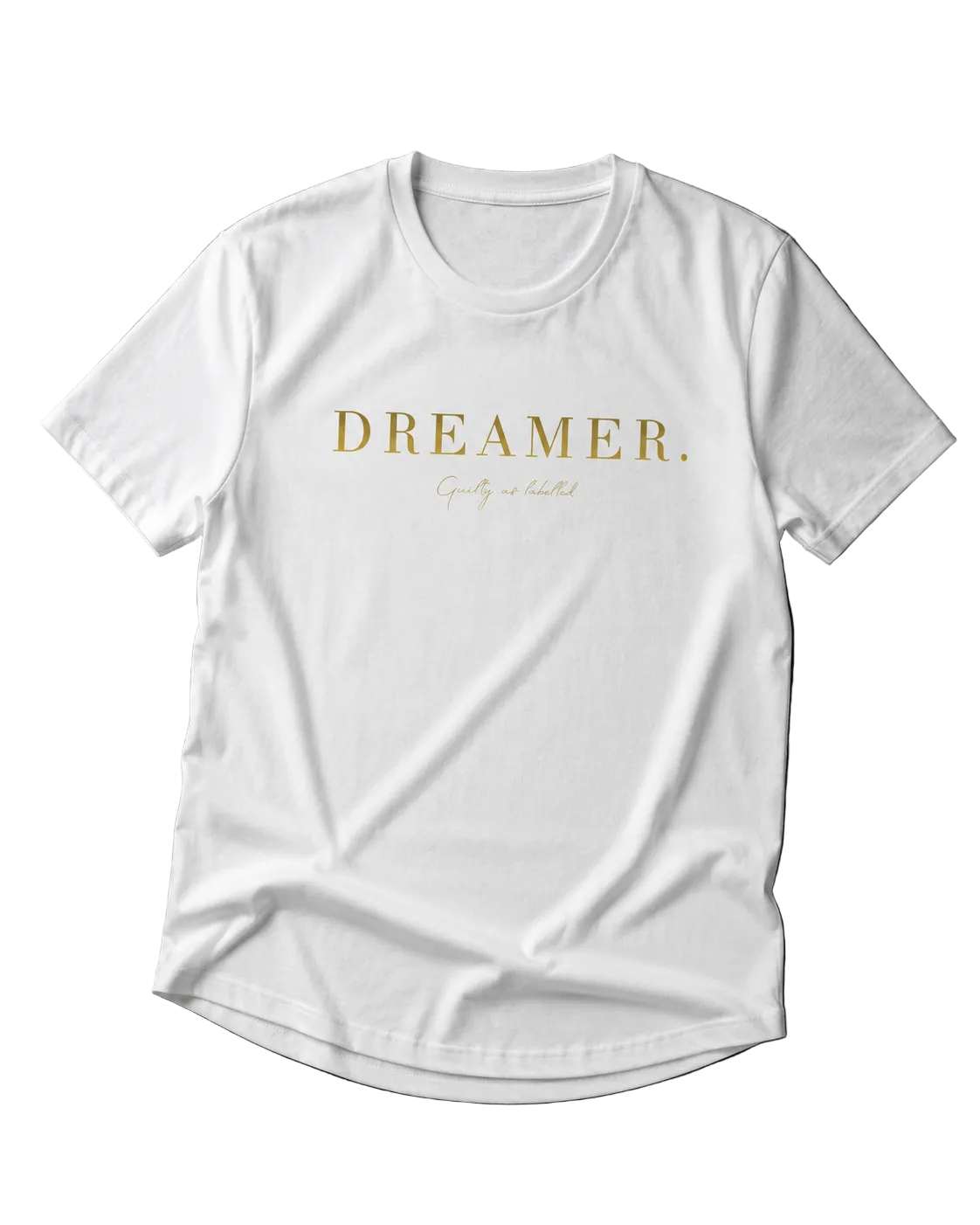 "DREAMER." FITTED LADIES SHIRT