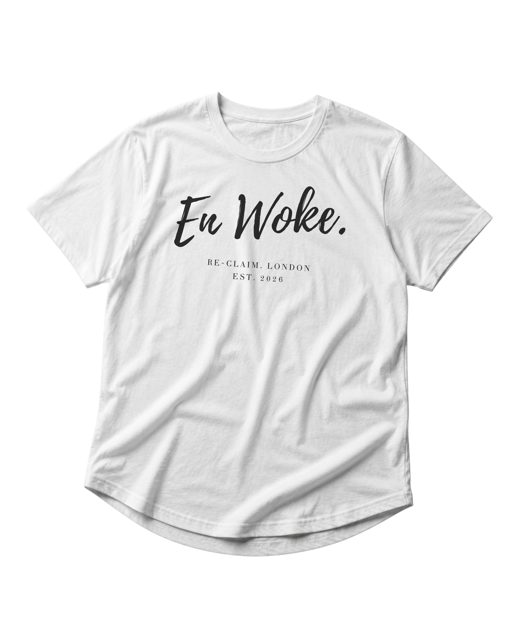"EN WOKE." FITTED LADIES SHIRT