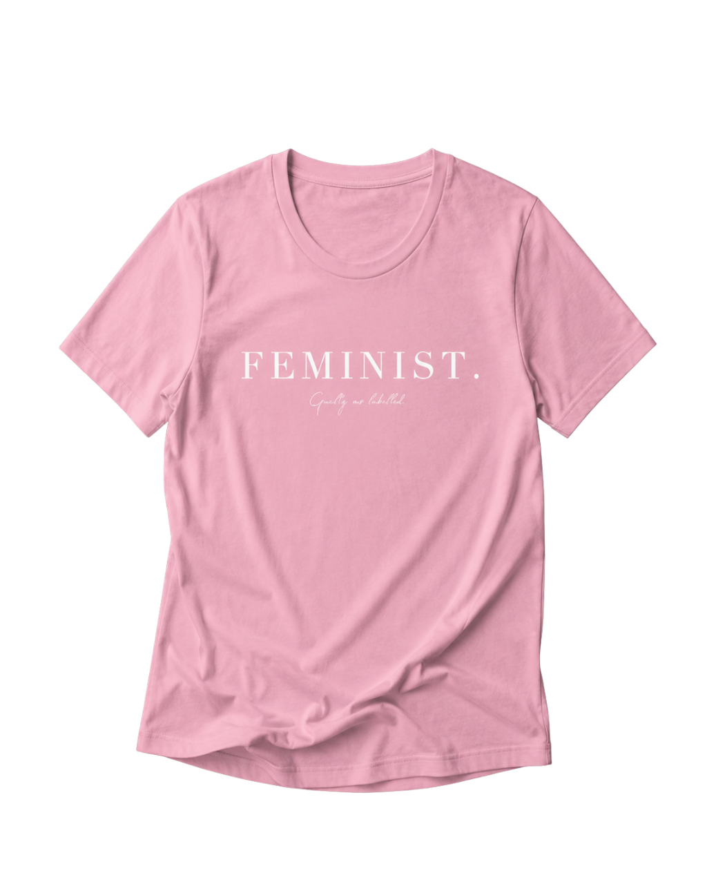 "FEMINIST." FITTED LADIES SHIRT