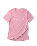 "FEMINIST." FITTED LADIES SHIRT