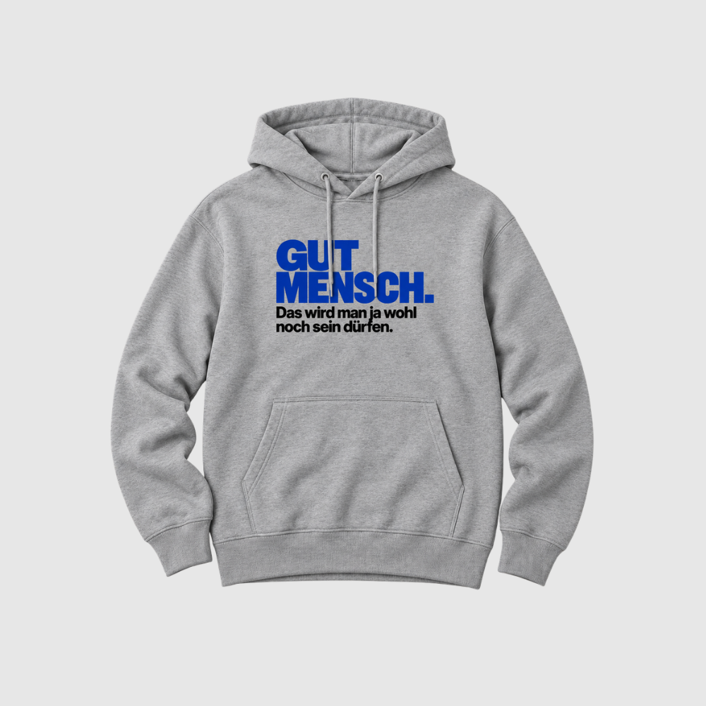 "GUTMENSCH."  ORGANIC HOODIE