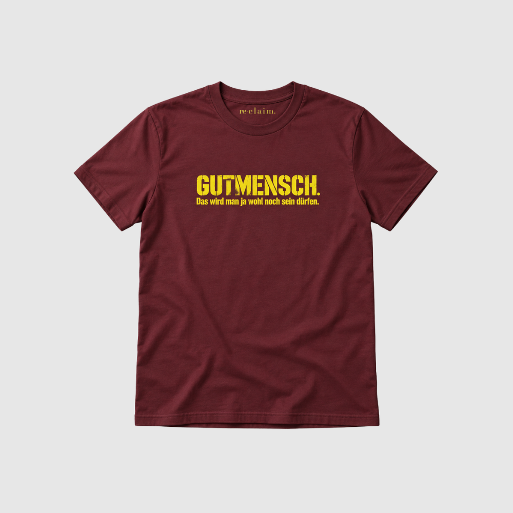 "GUTMENSCH." ORGANIC T-SHIRT