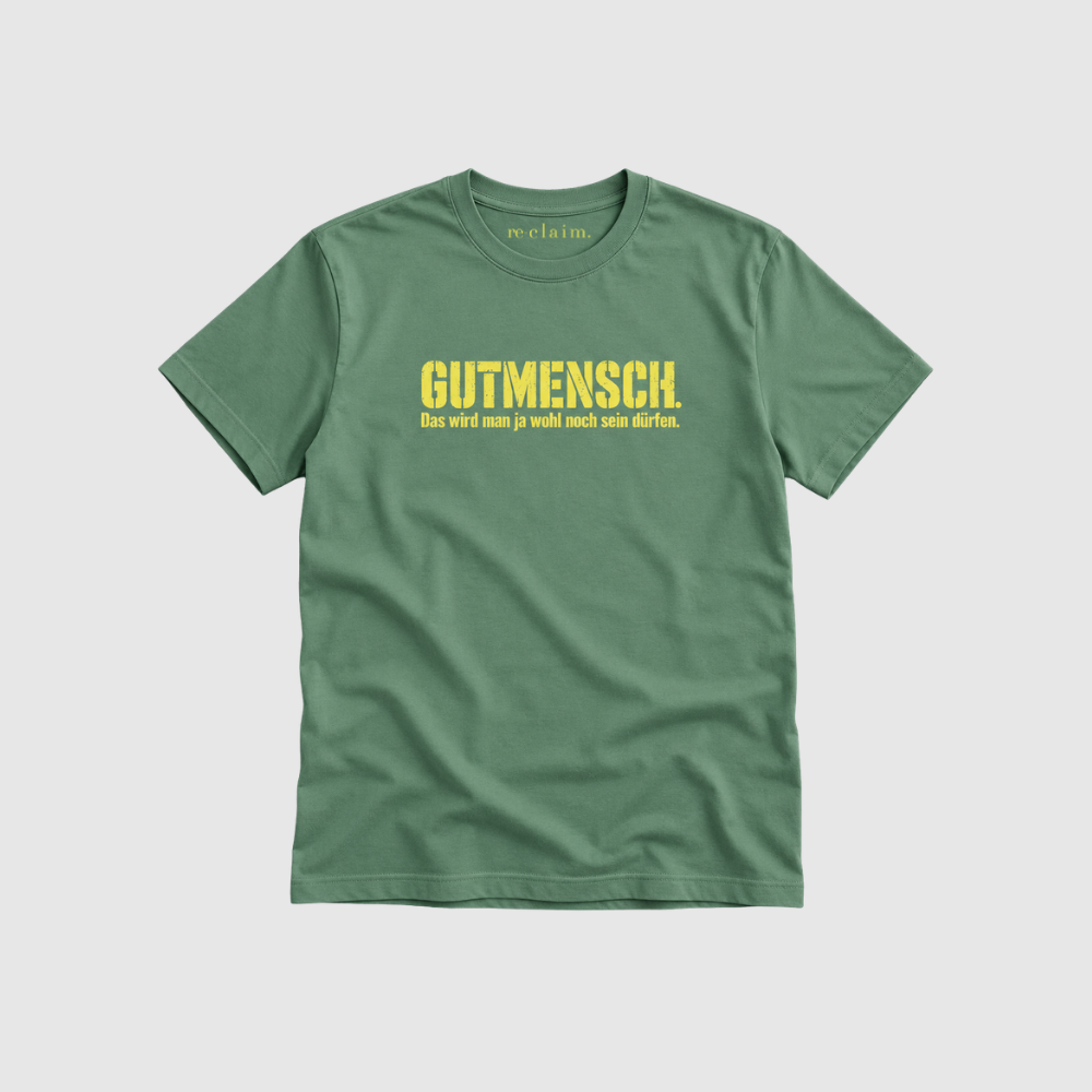 "GUTMENSCH." ORGANIC T-SHIRT