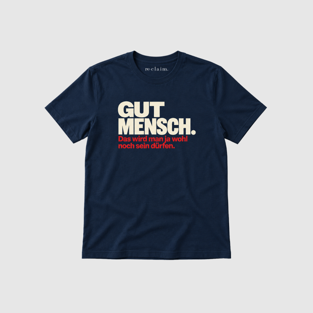 "GUTMENSCH." ORGANIC T-SHIRT