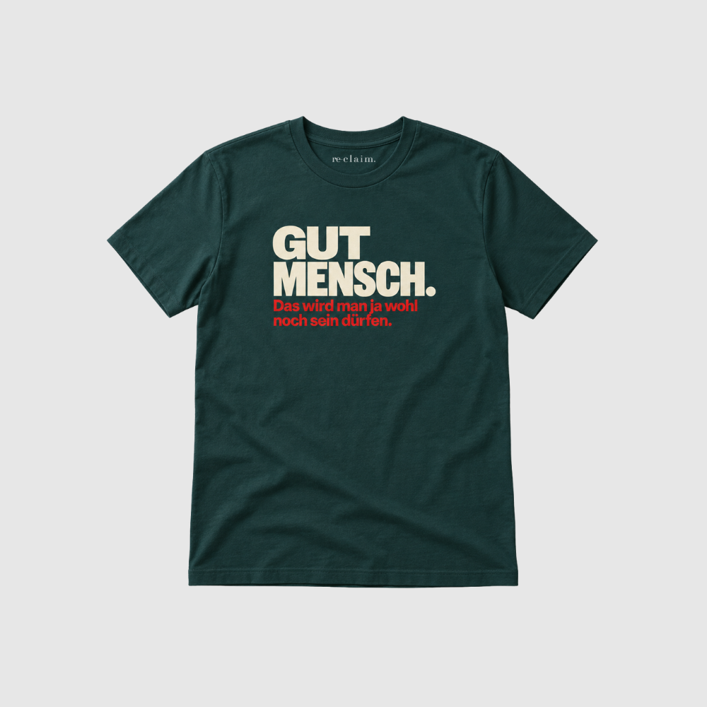 "GUTMENSCH." ORGANIC T-SHIRT