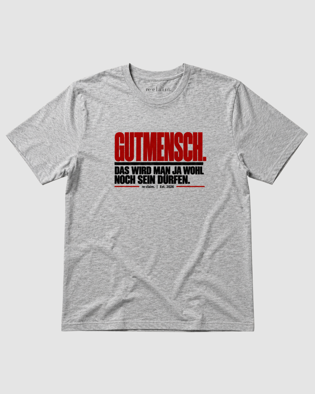 "GUTMENSCH" ORGANIC T-SHIRT