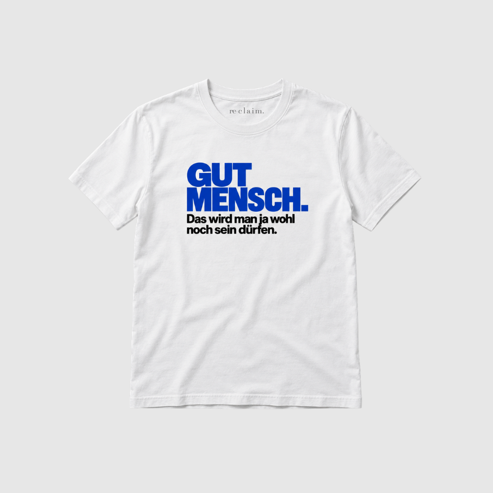 "GUTMENSCH." ORGANIC T-SHIRT