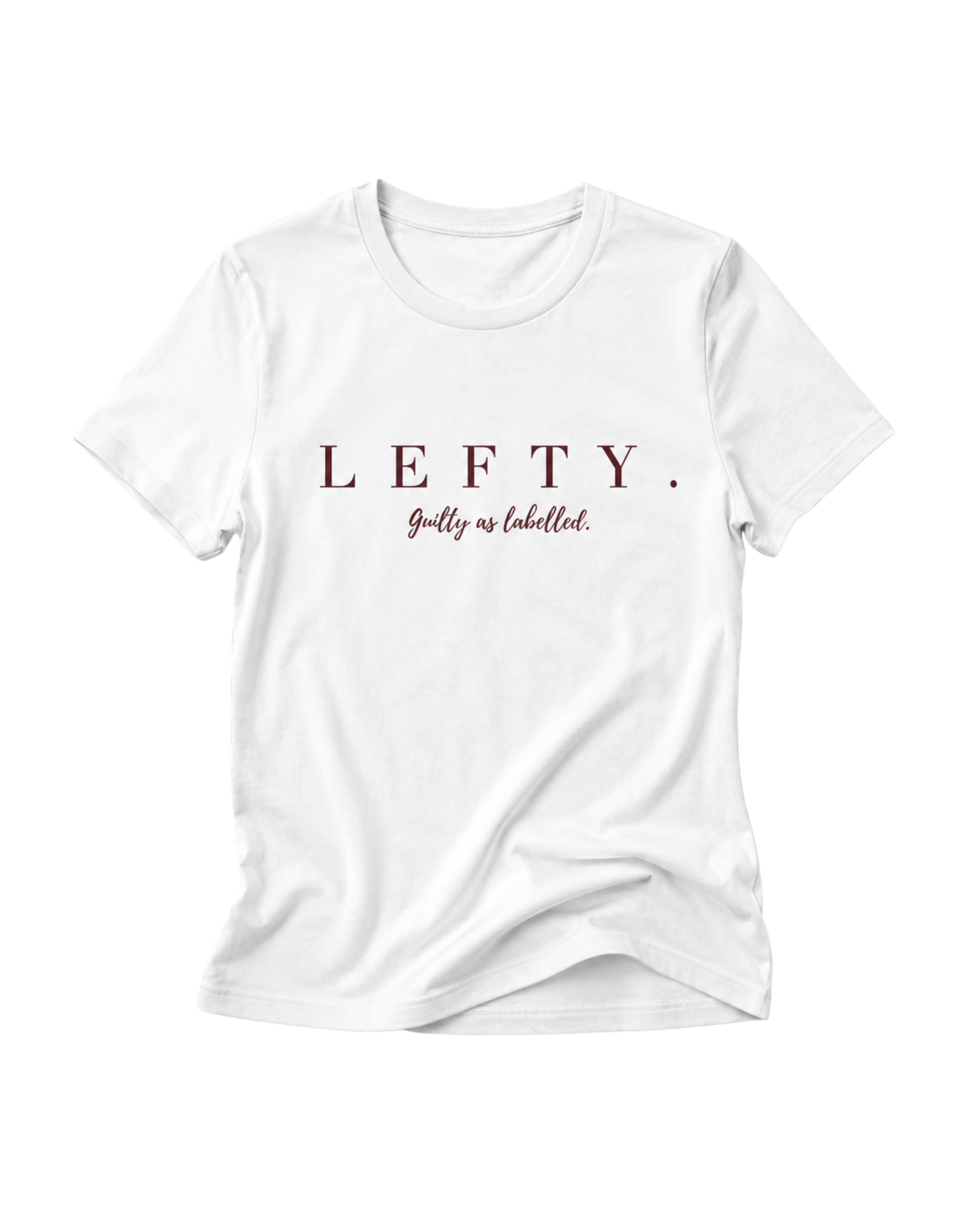 "LEFTY."  FITTED LADIES SHIRT