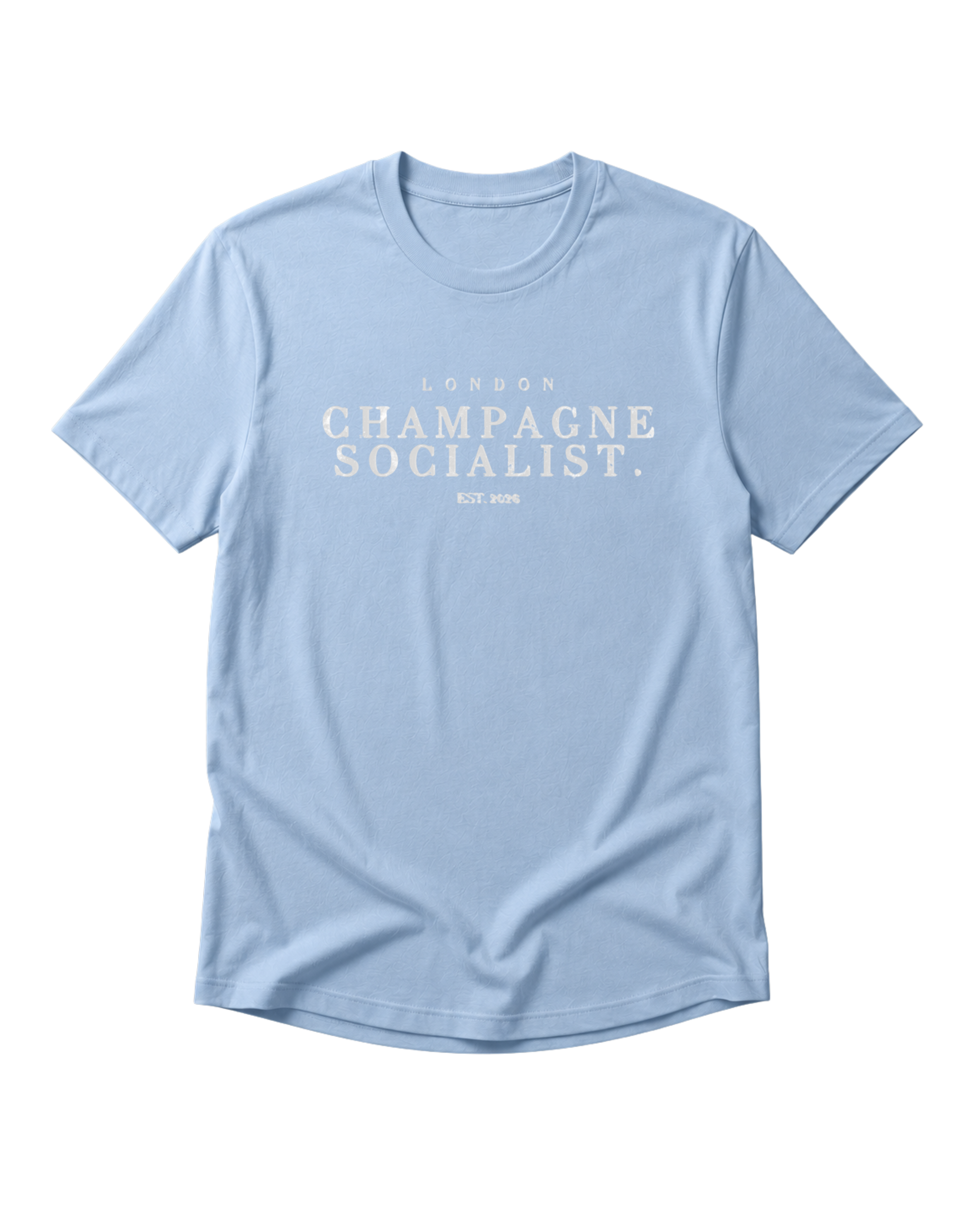 "LONDON CHAMPAGNE SOCIALIST." SHIRT