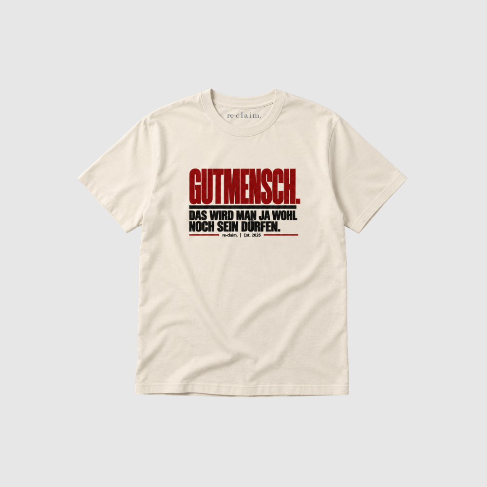 "GUTMENSCH" ORGANIC T-SHIRT