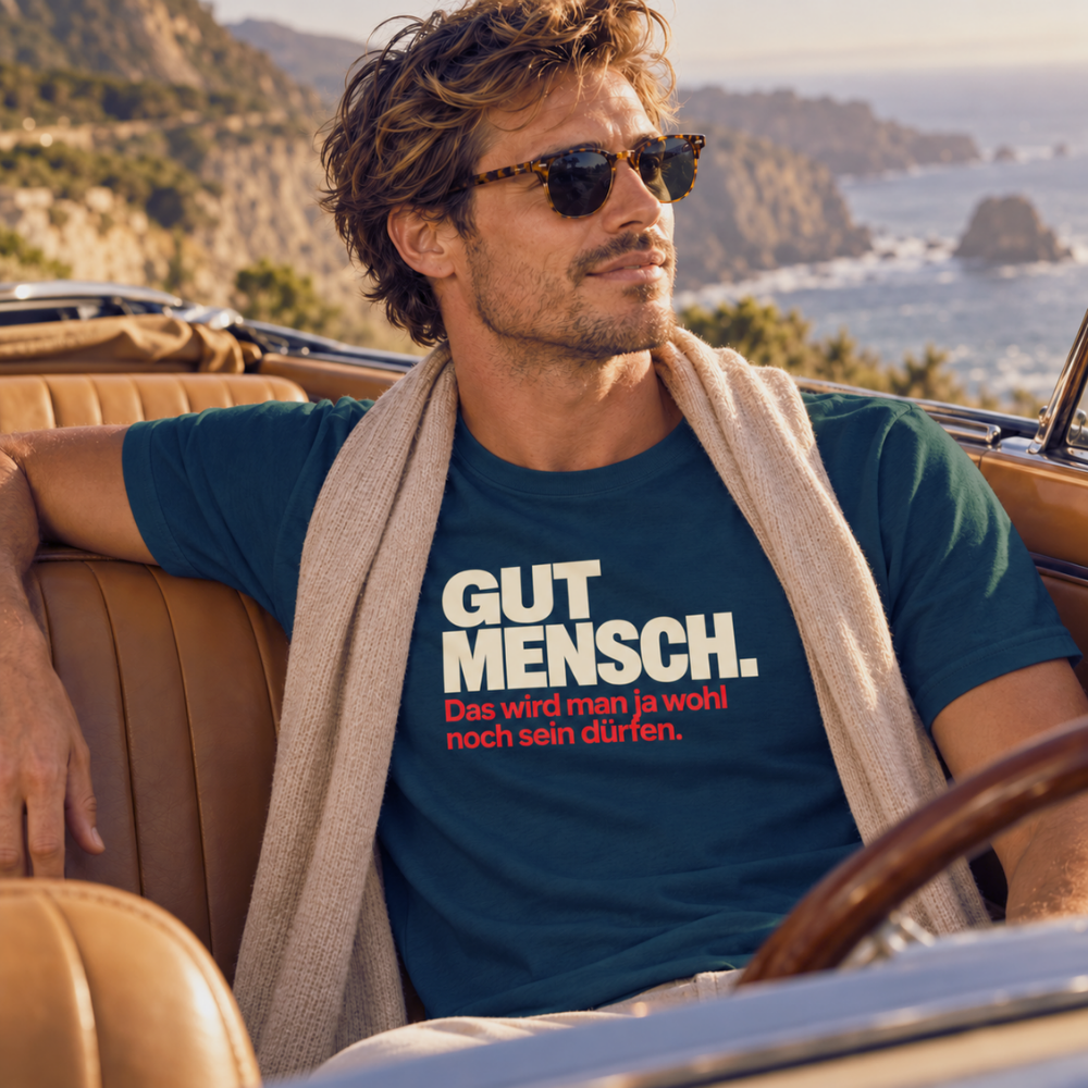 "GUTMENSCH." ORGANIC T-SHIRT