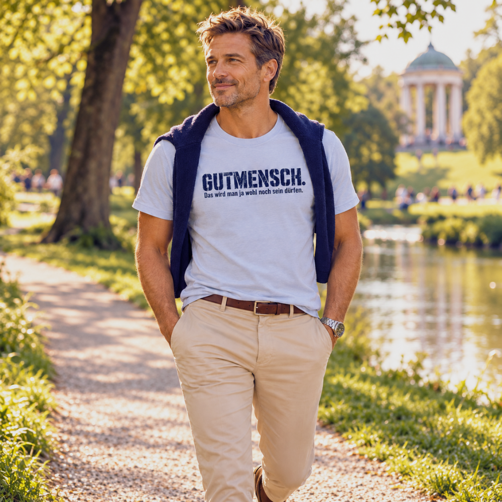 "GUTMENSCH." ORGANIC T-SHIRT