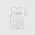 "LONDON CHAMPAGNE SOCIALIST." T-SHIRT