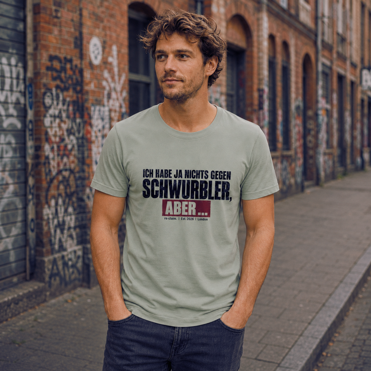 "ICH HABE JA NICHTS GEGEN SCHWURBLER, ABER..." ORGANIC T-SHIRT