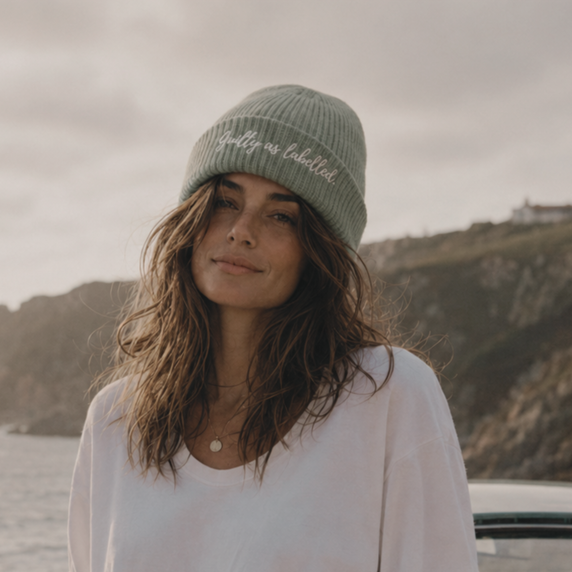 "RE-CLAIM. LONDON" FISHERMAN BEANIE