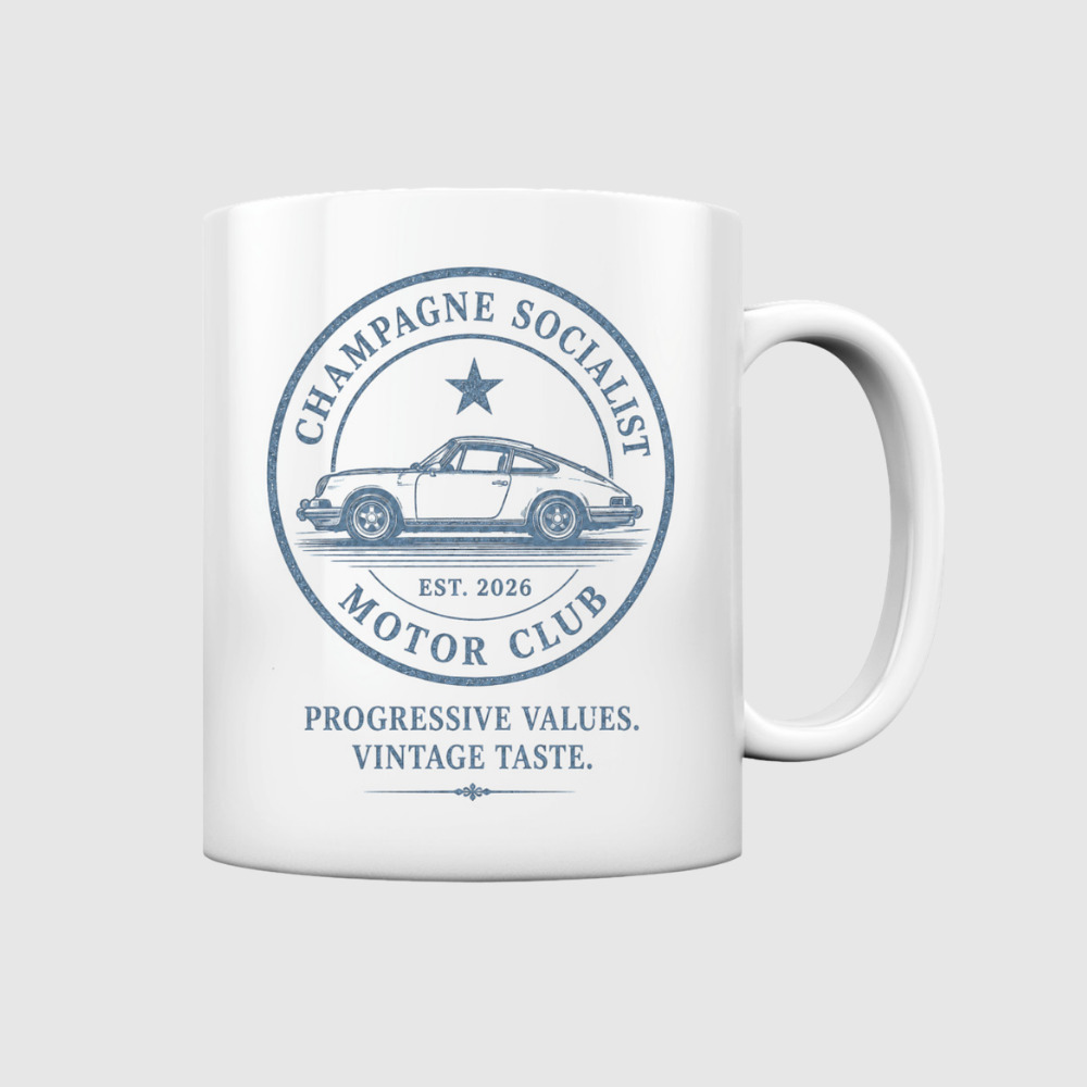 "CHAMPAGNE SOCIALIST MOTOR CLUB" TASSE