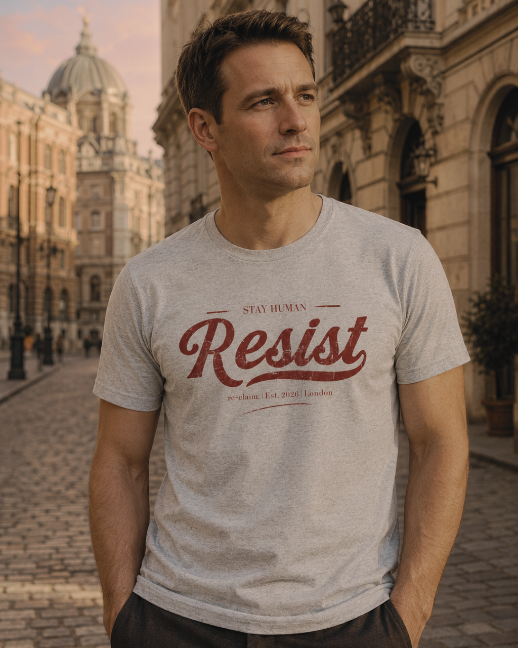 "RESIST" ORGANIC T-SHIRT