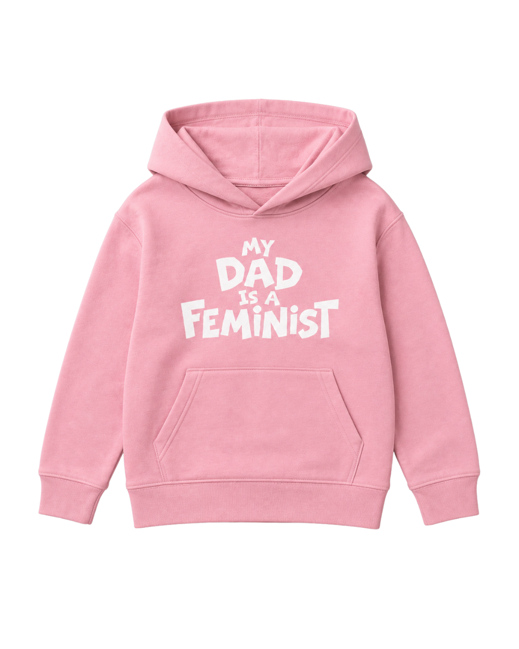 "MY DAD IS A FEMINIST"  KIDS ORGANIC HOODIE
