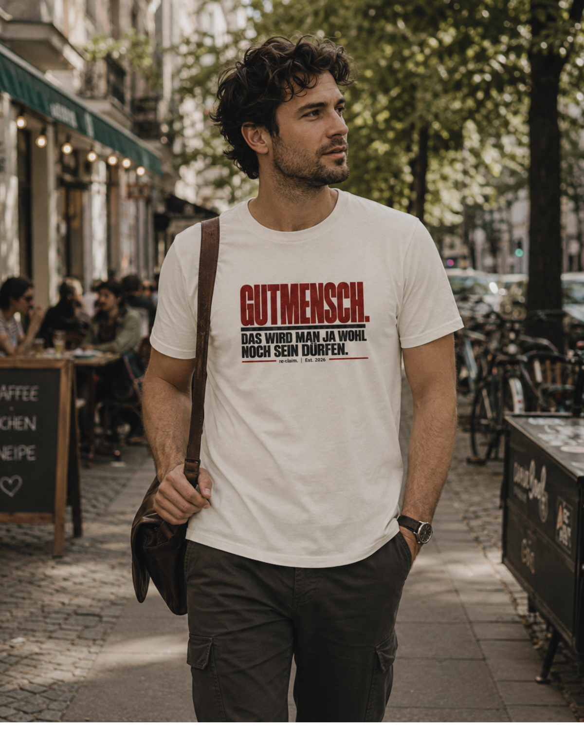 "GUTMENSCH" ORGANIC T-SHIRT