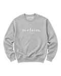 "RE-CLAIM. LONDON" SWEATSHIRT