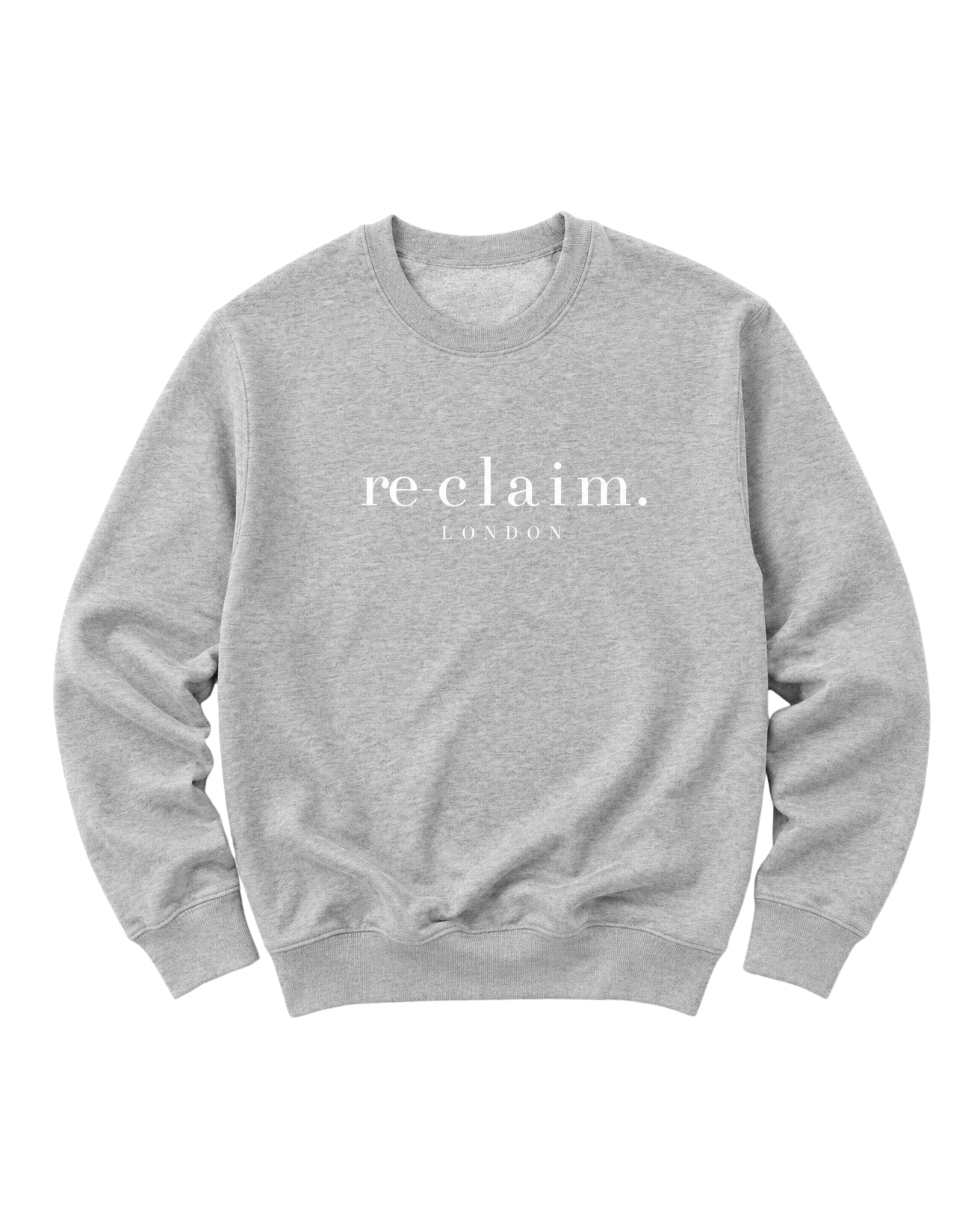 "RE-CLAIM. LONDON" SWEATSHIRT