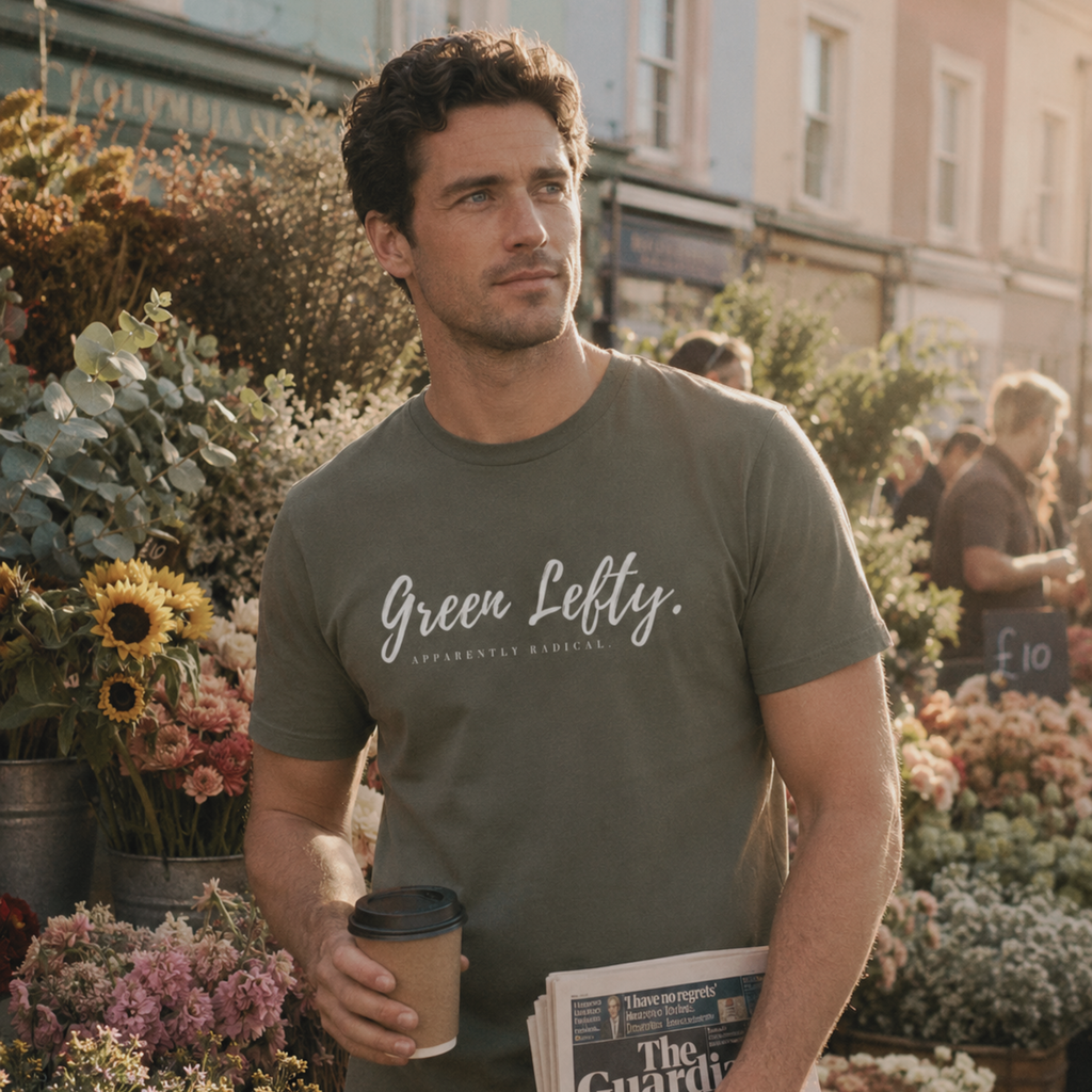"GREEN LEFTY." SHIRT