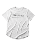 "DELICATE SNOWFLAKE." T-SHIRT