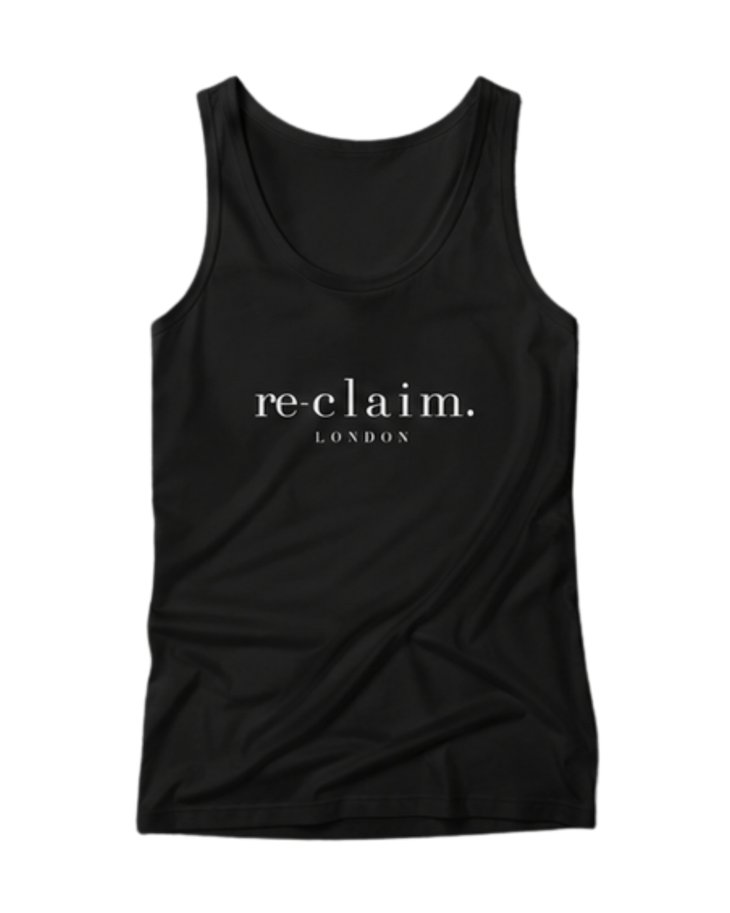 "RE-CLAIM. LONDON" LADIES TANK TOP