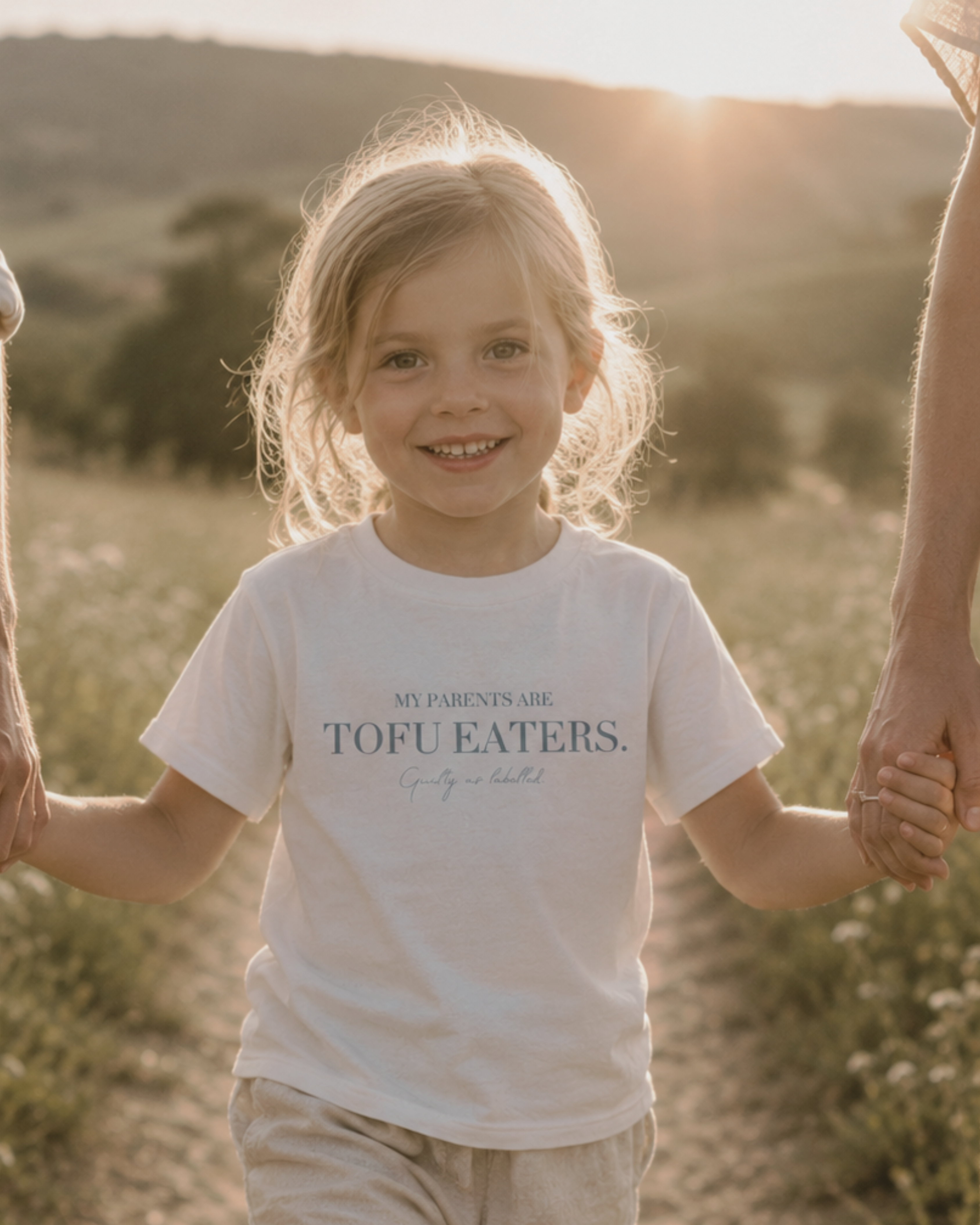 "MY PARENTS ARE TOFU EATERS." KIDS SHIRT