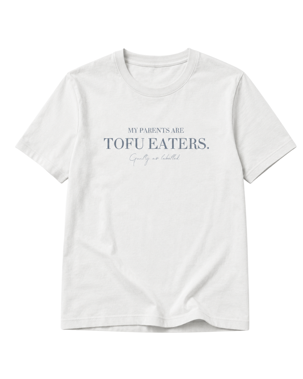"MY PARENTS ARE TOFU EATERS." KIDS SHIRT