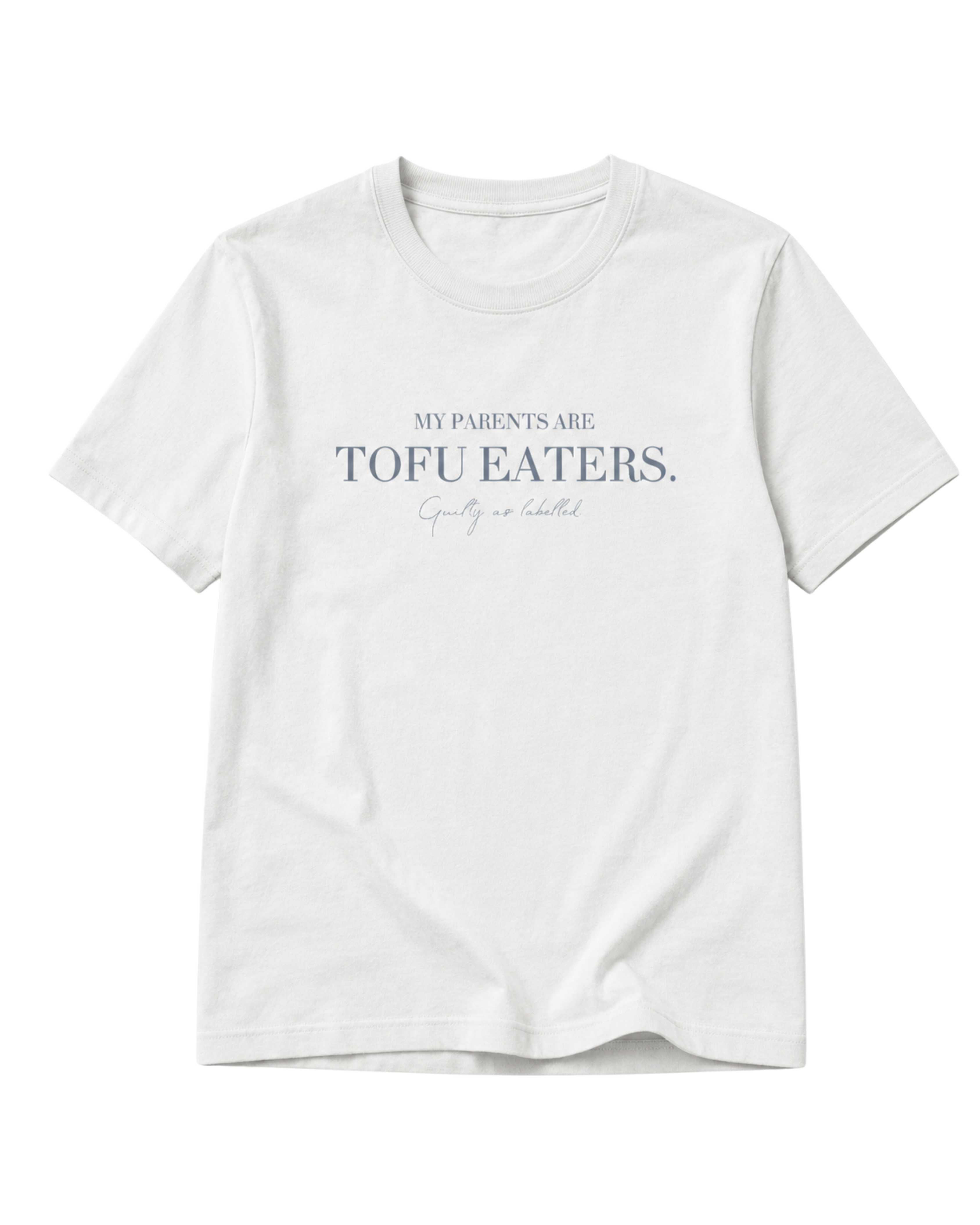 "MY PARENTS ARE TOFU EATERS." KIDS SHIRT