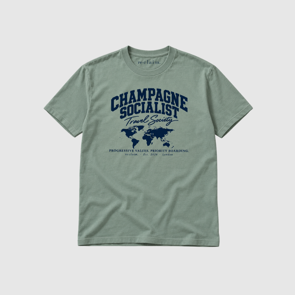 "TRAVEL SOCIETY" ORGANIC T-SHIRT