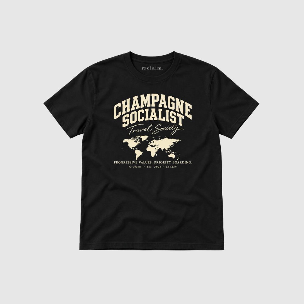 "TRAVEL SOCIETY" ORGANIC T-SHIRT
