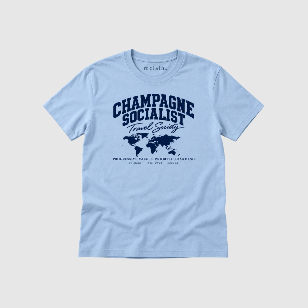 "TRAVEL SOCIETY" ORGANIC T-SHIRT