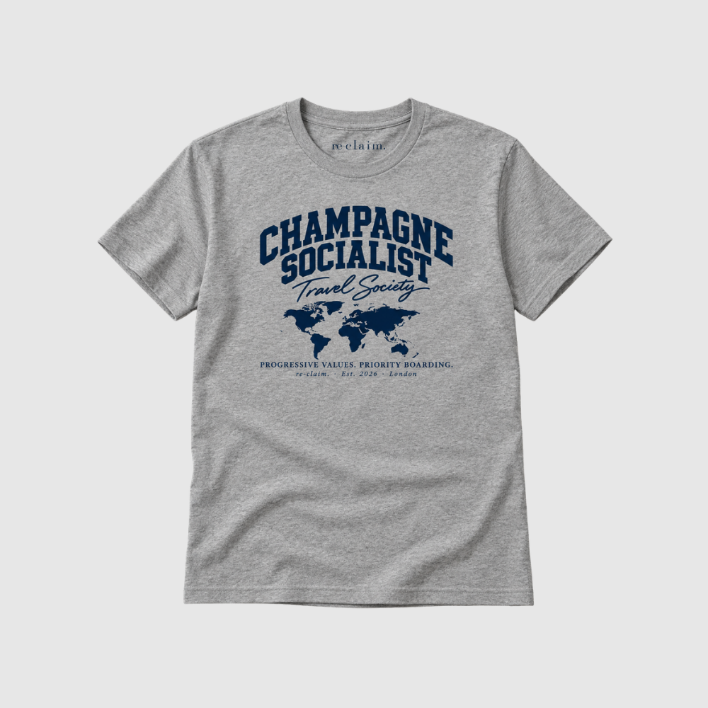 "TRAVEL SOCIETY" ORGANIC T-SHIRT