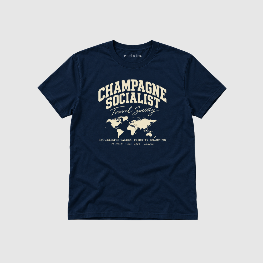 "TRAVEL SOCIETY" ORGANIC T-SHIRT