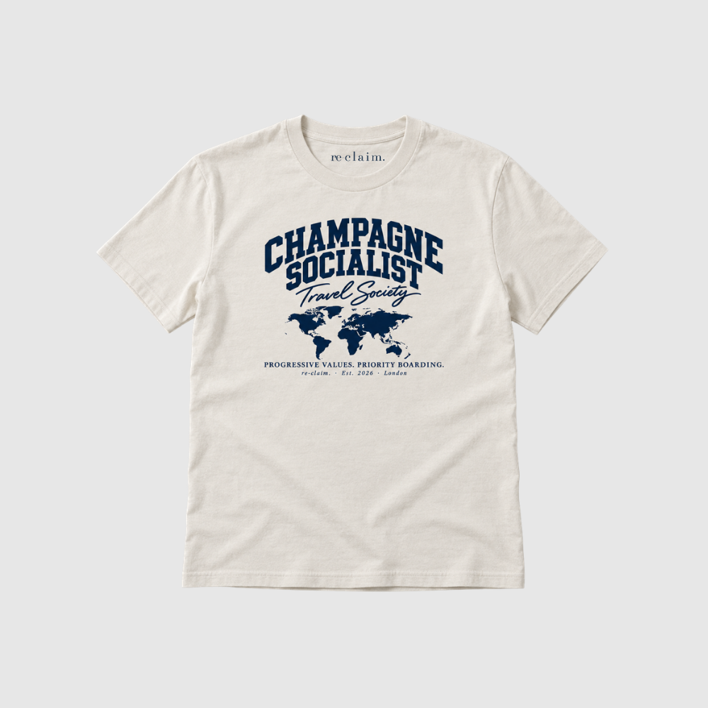 "TRAVEL SOCIETY" ORGANIC T-SHIRT