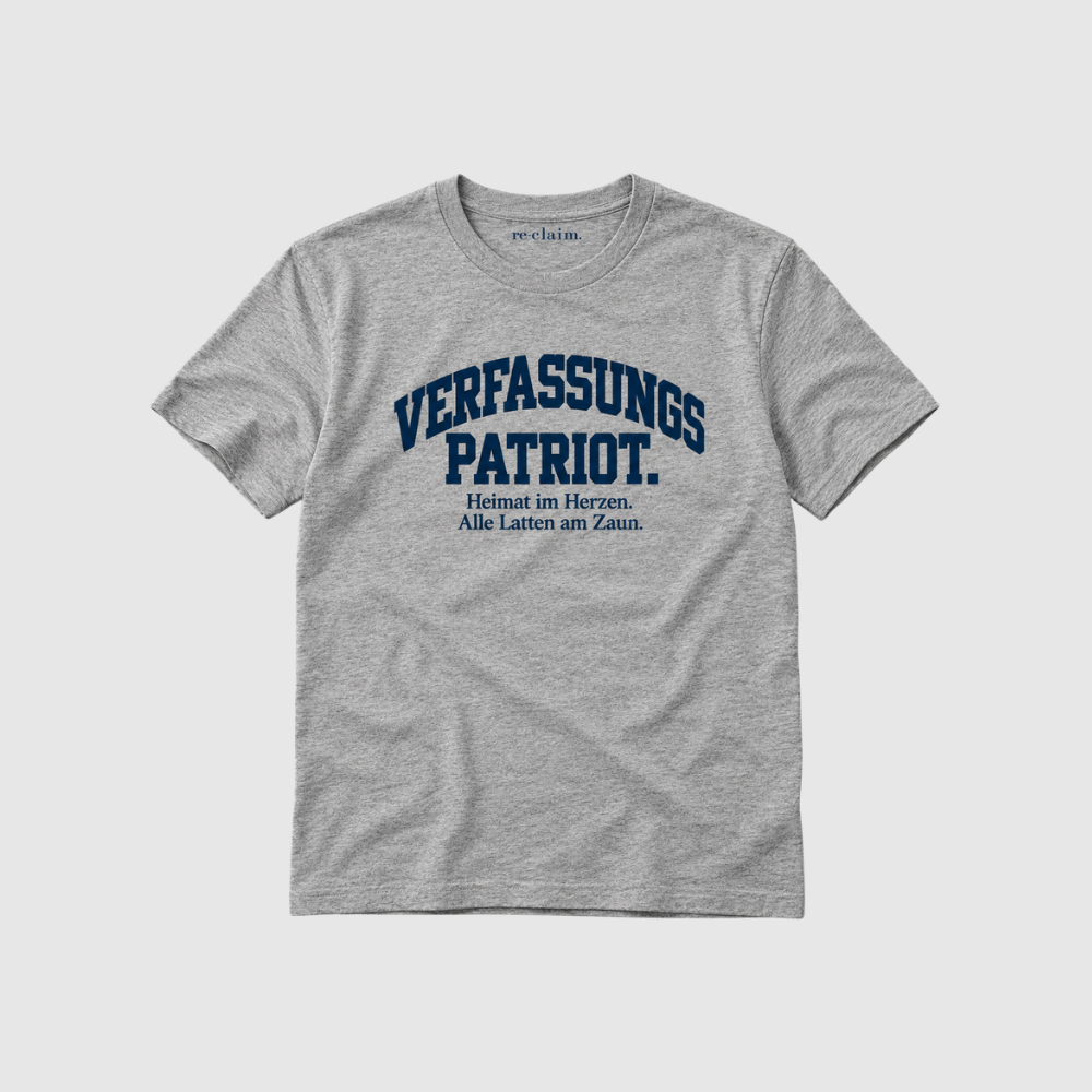 VERFASSUNGSPATRIOT. ORGANIC T-SHIRT