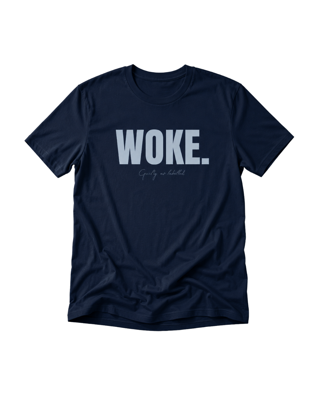 "WOKE" FITTED LADIES SHIRT