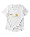 "WOKE COUTURE" LADIES V-NECK SHIRT