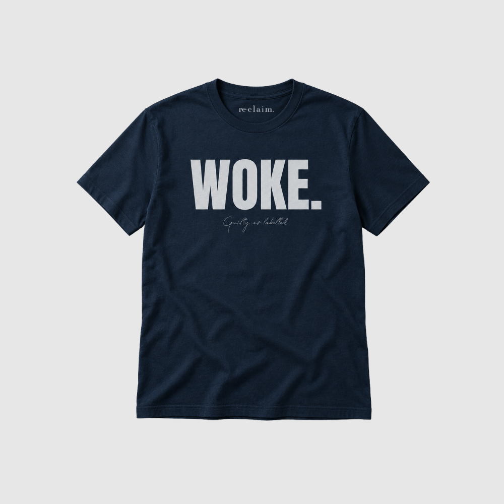 "WOKE." T-SHIRT