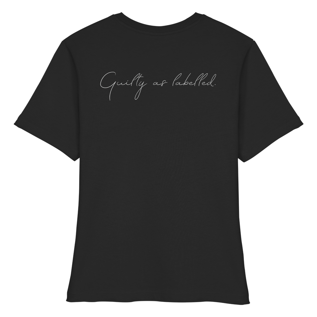 "WOKE & ROLL." FITTED LADIES SHIRT