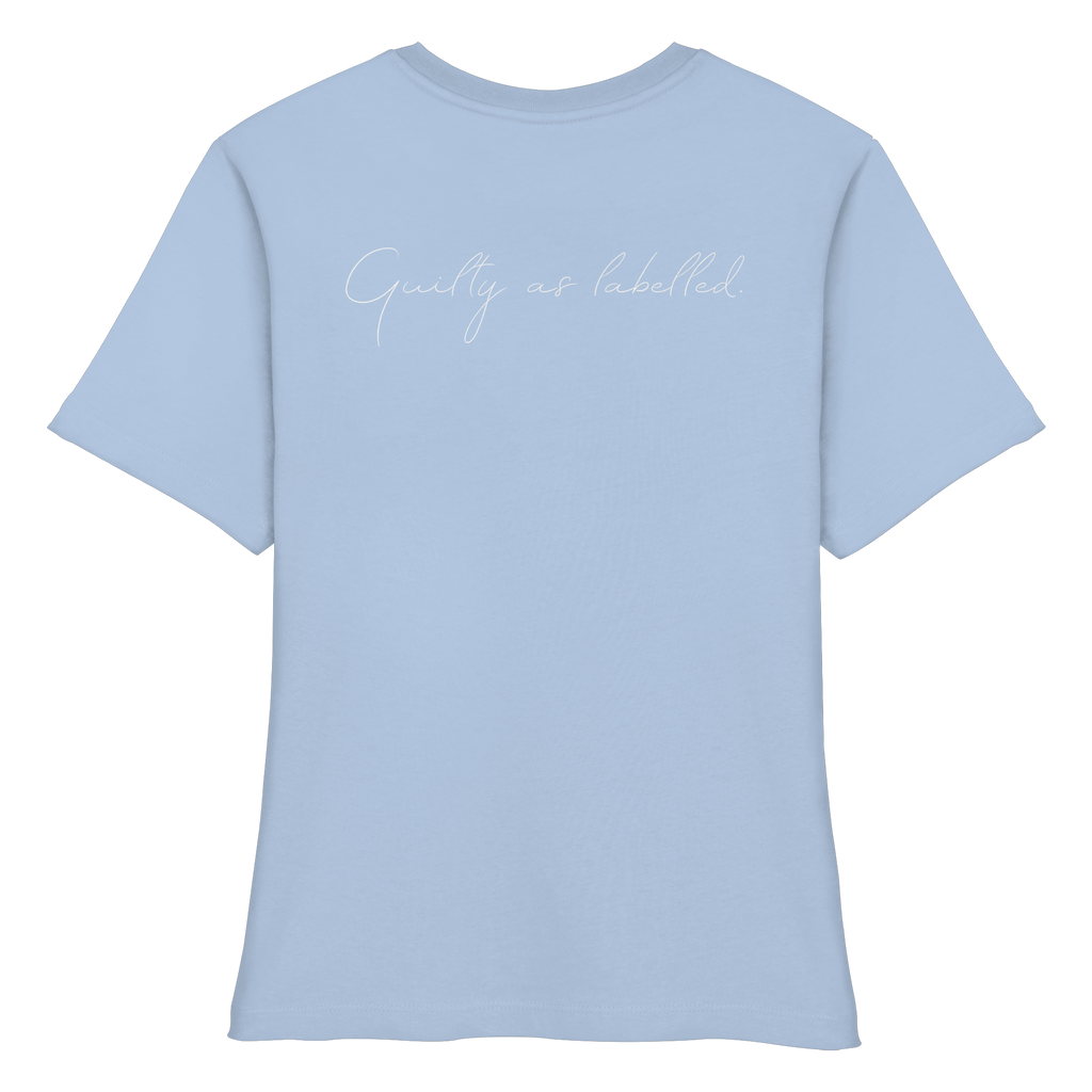 "WOKE & ROLL." FITTED LADIES SHIRT