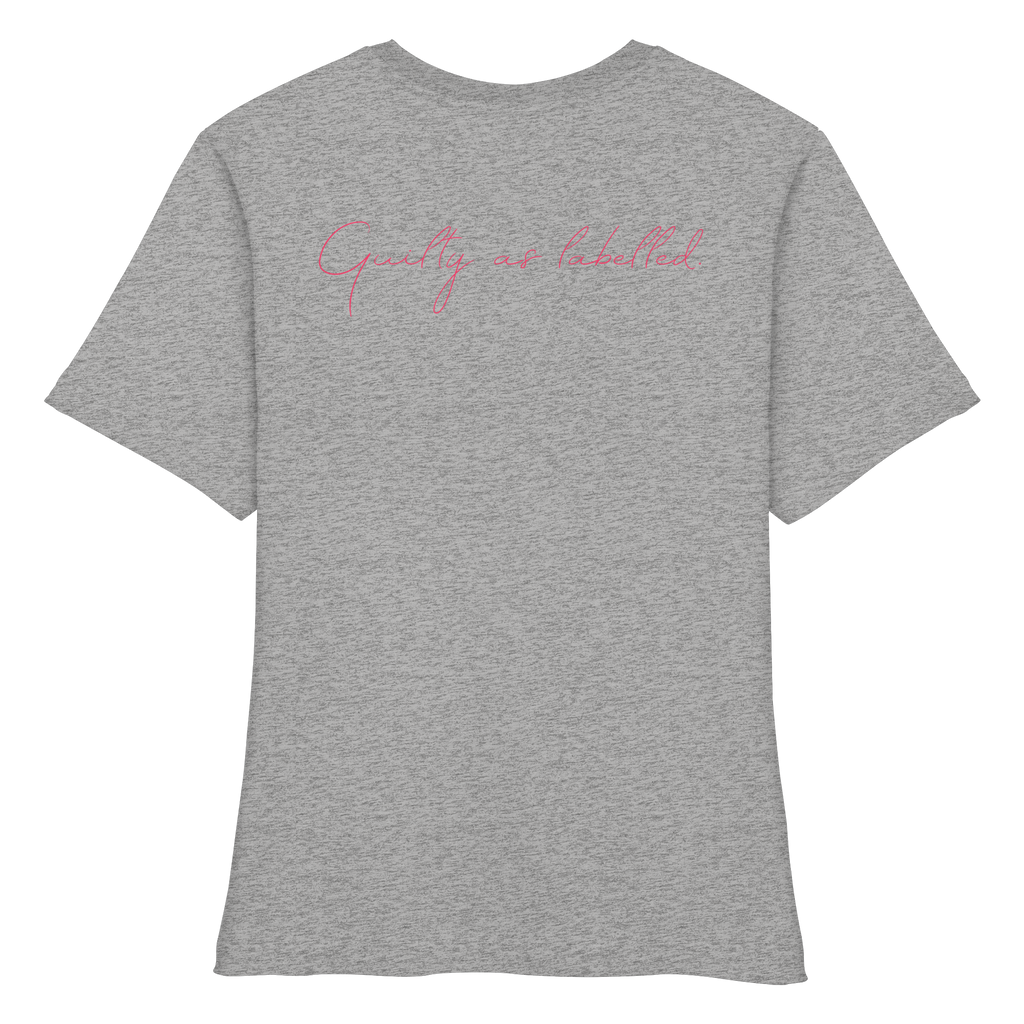 "PARIS CHAMPAGNE SOCIALIST." FITTED LADIES SHIRT